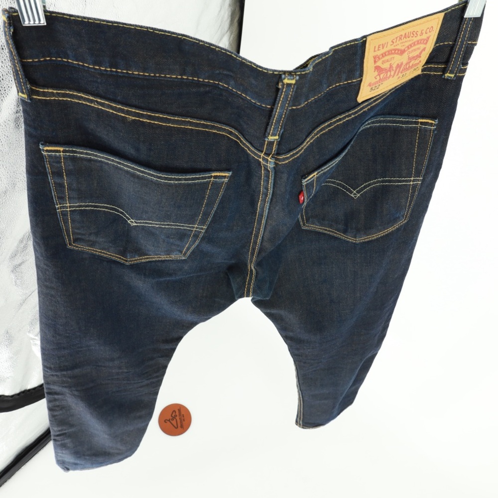 Levi's Dark Indigo Slim Men's Jeans Size‎ 31x30 - Picture 6 of 9